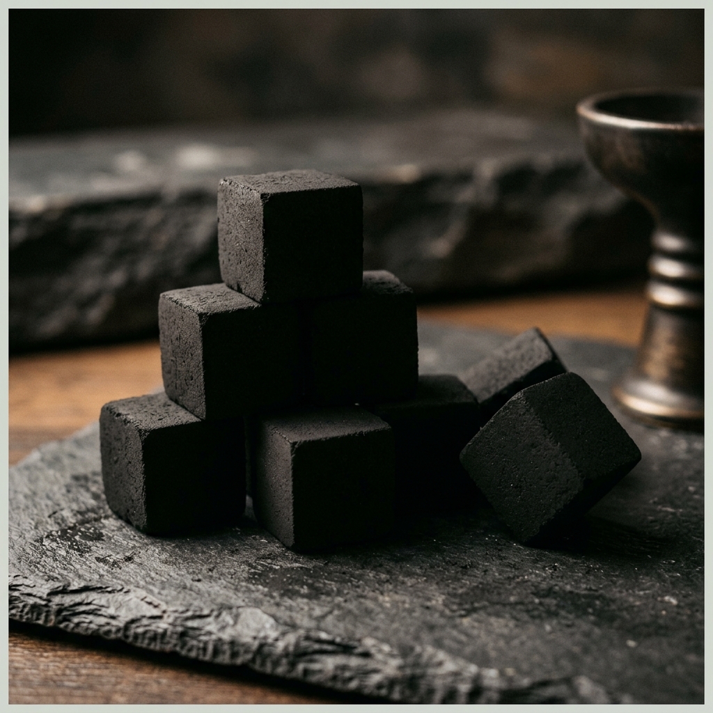 Shisha charcoal cubes